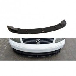 Maxton FRONT SPLITTER VW PASSAT B5 Gloss Black, Passat B5