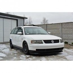 Maxton FRONT SPLITTER VW PASSAT B5 Gloss Black, Passat B5