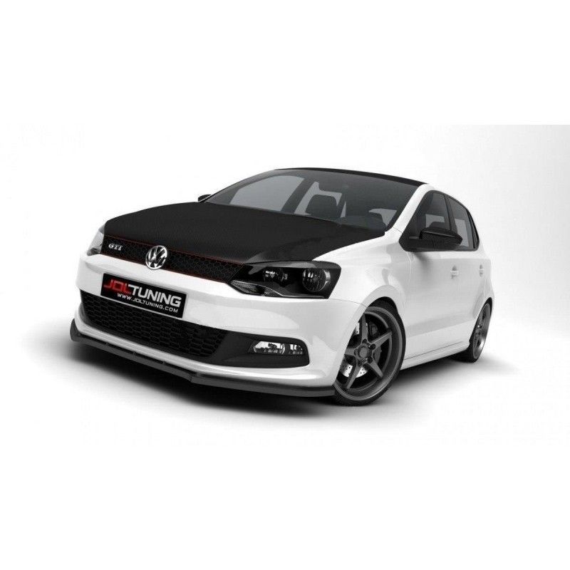 Maxton FRONT SPLITTER VW POLO MK5 GTI Gloss Black, Polo Mk5 6R