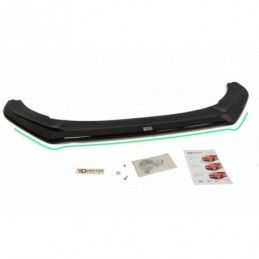 Maxton FRONT SPLITTER v.2 VW POLO MK5 GTI (FACELIFT) Gloss Black, Polo Mk5 6R