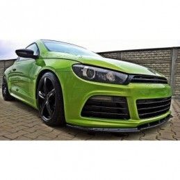 Maxton FRONT SPLITTER VW SCIROCCO R Gloss Black, Scirocco