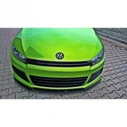 Maxton FRONT SPLITTER VW SCIROCCO R Gloss Black, Scirocco