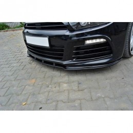 Maxton FRONT SPLITTER VW SCIROCCO R Gloss Black, Scirocco