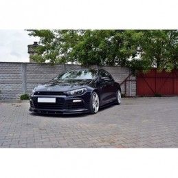 Maxton FRONT SPLITTER VW SCIROCCO R Gloss Black, Scirocco