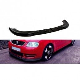 Maxton FRONT SPLITTER VW TOURAN Gloss Black, Touran