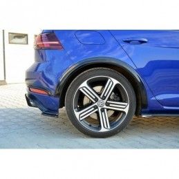 Maxton Fenders Extension VW Golf 7 R / R-Line Facelift Gloss Black, Golf 7