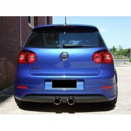 Maxton REAR VALANCE VW GOLF V R32 (with 2 exhaust holes, for R32 exhaust) , Golf 5