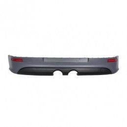 Maxton REAR VALANCE VW GOLF V R32 with 2 exhaust holes (for R32 exhaust) , Golf 5