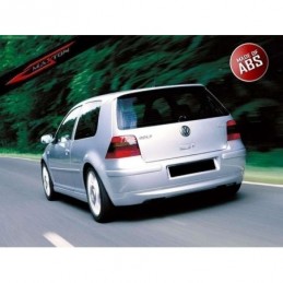 Maxton REAR BUMPER EXTENSION VW GOLF 4 25'TH ANNIVERSARY LOOK (without exhaust hole) , Golf 4