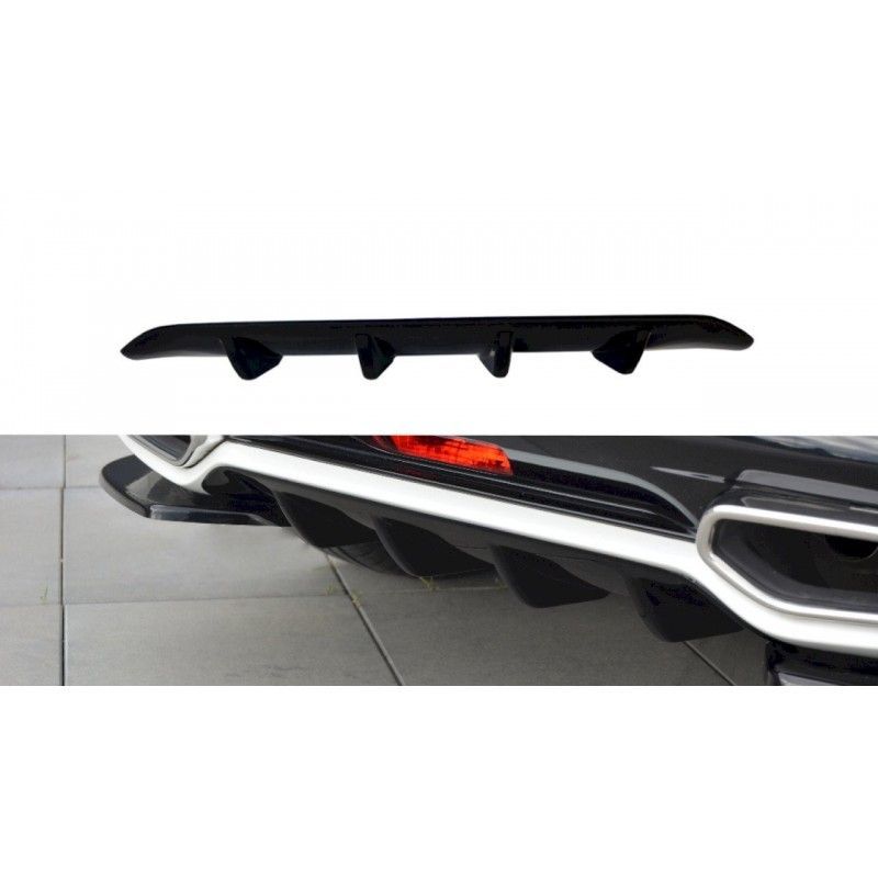 Maxton REAR VALANCE CITROEN DS5 FACELIFT Gloss Black, Citroen