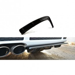 Maxton REAR SPLITTER AUDI RS4 B5 (with a vertical bar) Gloss Black, A4/S4/RS4 B5