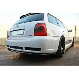 Maxton REAR SPLITTER AUDI RS4 B5 (with a vertical bar) Gloss Black, A4/S4/RS4 B5