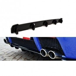 Maxton CENTRAL REAR SPLITTER ALFA ROMEO 147 GTA (with vertical bars) Gloss Black, 147