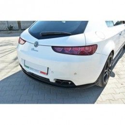 Maxton CENTRAL REAR SPLITTER Alfa Romeo Brera (without vertical bars) Gloss Black, Brera