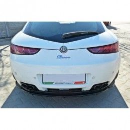 Maxton CENTRAL REAR SPLITTER Alfa Romeo Brera (with vertical bars) Gloss Black, Brera