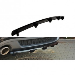 Maxton CENTRAL REAR SPLITTER AUDI A5 S-LINE (with a vertical bar) Gloss Black, A5/S5/RS5 8T
