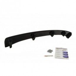 Maxton CENTRAL REAR SPLITTER AUDI A5 S-LINE FACELIFT (with a vertical bar) Gloss Black, A5/S5/RS5 8T