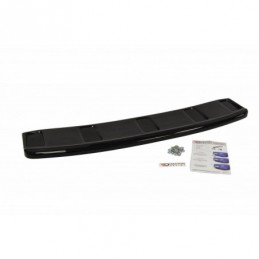 Maxton CENTRAL REAR SPLITTER AUDI A7 S-LINE (FACELIFT) (without vertical bars) Gloss Black, A7/ S7 / RS7 - C7