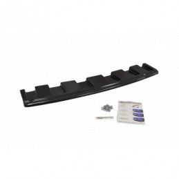 Maxton Central Rear Splitter Audi S6 C7 Avant (without vertical bars) Gloss Black, A6/S6/RS6 4G C7 