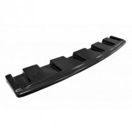 Maxton Central Rear Splitter Audi S6 C7 Avant (without vertical bars) Gloss Black, A6/S6/RS6 4G C7 