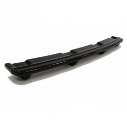 Maxton CENTRAL REAR SPLITTER BMW 1 F20/F21 M-Power (with vertical bars) Gloss Black, Serie 1 F20/ F21