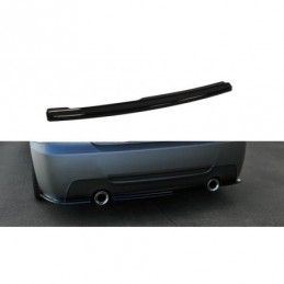 tuning CENTRAL REAR SPLITTER for BMW 3 E92 MPACK Gloss Black