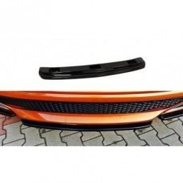 Maxton CENTRAL REAR SPLITTER HONDA CIVIC VIII TYPE S/R (without vertical bars) Gloss Black, CIVIC