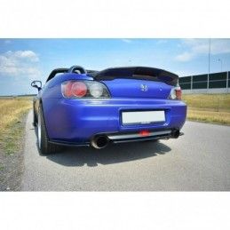 Maxton CENTRAL REAR SPLITTER HONDA S2000 Gloss Black, S2000