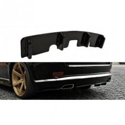 Maxton CENTRAL REAR SPLITTER Jeep Grand Cherokee WK2 Summit FACELIFT (with a vertical bar) Gloss Black, Jeep