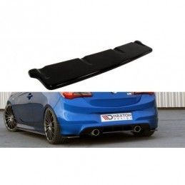 Maxton CENTRAL REAR SPLITTER OPEL CORSA E OPC / VXR Gloss Black, CORSA E