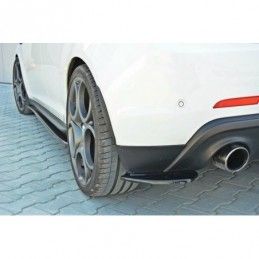 Maxton REAR SIDE SPLITTERS Alfa Romeo Giulietta Zender Gloss Black, Giulietta