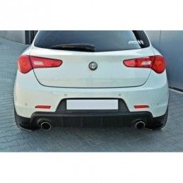 Maxton REAR SIDE SPLITTERS Alfa Romeo Giulietta Zender Gloss Black, Giulietta