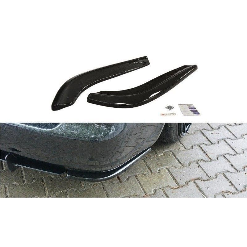 Maxton REAR SIDE SPLITTERS AUDI S4 B5 Avant Gloss Black, A4/S4/RS4 B5