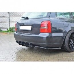 Maxton REAR SIDE SPLITTERS AUDI S4 B5 Avant Gloss Black, A4/S4/RS4 B5