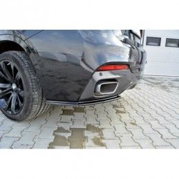 Maxton REAR SIDE SPLITTERS for BMW X6 F16 MPACK Gloss Black, X6 F16