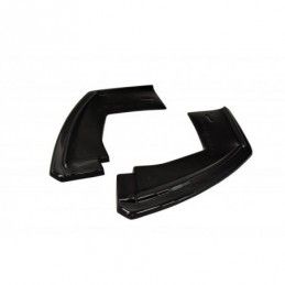 Maxton REAR SIDE SPLITTERS for BMW X6 F16 MPACK Gloss Black, X6 F16