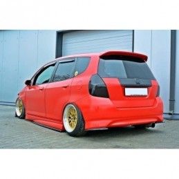 Maxton REAR SIDE SPLITTERS HONDA JAZZ MK1 Gloss Black, JAZZ