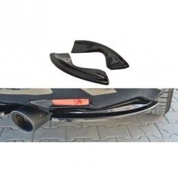 Maxton REAR SIDE SPLITTERS INFINITI QX70 Gloss Black, INFINITI