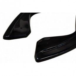 Maxton REAR SIDE SPLITTERS INFINITI QX70 Gloss Black, INFINITI