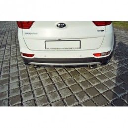 Maxton REAR SIDE SPLITTERS KIA SPORTAGE mk4 GT-Line Gloss Black, Kia