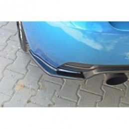 Maxton REAR SIDE SPLITTERS Subaru Impreza WRX STI 2009-2011 Gloss Black, MAXTON DESIGN