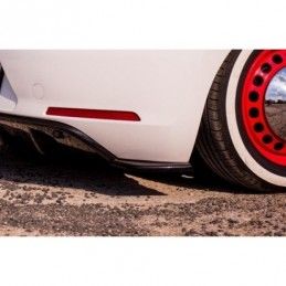 Maxton REAR SIDE SPLITTERS VW BEETLE Gloss Black, Beetle