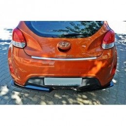 Maxton REAR SPLITTER Hyundai Veloster Gloss Black, Hyundai