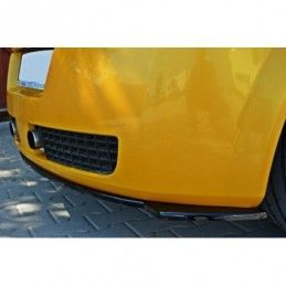 Maxton REAR SPLITTER RENAULT MEGANE II RS Gloss Black, Megane II