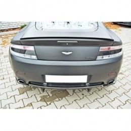 Maxton REAR SIDE SPLITTERS ASTON MARTIN V8 VANTAGE Gloss Black, Aston Martin