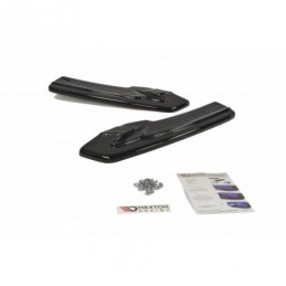 Maxton REAR SIDE SPLITTERS AUDI A5 S-LINE (FACELIFT) Gloss Black, A5/S5/RS5 8T