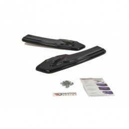 Maxton REAR SIDE SPLITTERS AUDI A5 S-LINE (FACELIFT) Gloss Black, A5/S5/RS5 8T