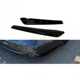 Maxton REAR SIDE SPLITTERS AUDI A6 C7 S-LINE AVANT Gloss Black, A6/S6/RS6 4G C7 