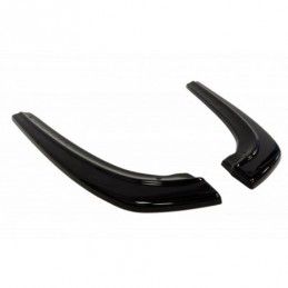 Maxton REAR SIDE SPLITTERS AUDI S8 D3 Gloss Black, A8/S8 D3