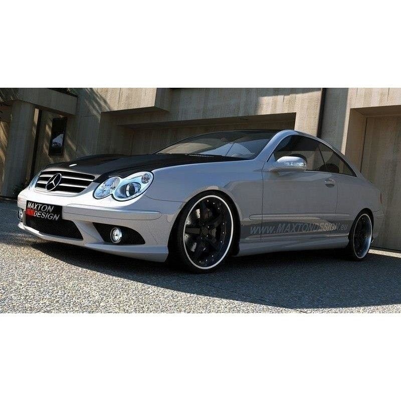 Maxton SIDE SKIRTS MERCEDES CLK W209 AMG LOOK , W209